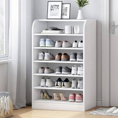 lukzer 6 Layer Multipurpose Shoe Rack Storage Organizer Space Saving Shelf (SR-005) Engineered Wood Shoe Rack