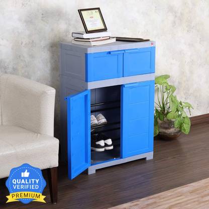 Cello Novelty Dual Plastic Shoe Rack