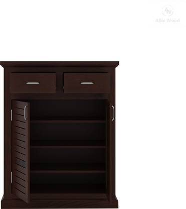एली वुड Sheesham ( Rosewood) ठोस लकड़ी जूते का रैक