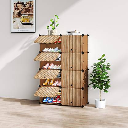 Keekos Metal Collapsible Shoe Stand