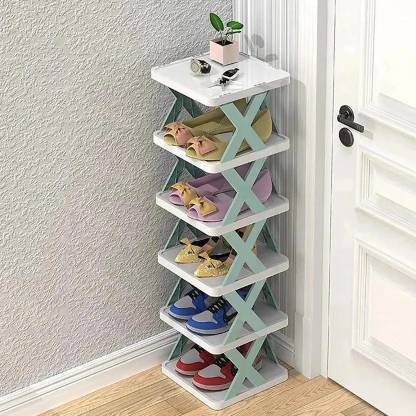 TEXON 6 LAYER FOLDABLE SHOE RACK Plastic Shoe Stand