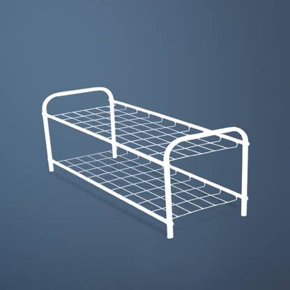 Tidy Homz Shoe Rack - White Metal Shoe Stand