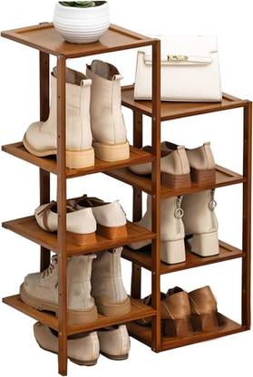 HOUSE OF QUIRK Bamboo Shoe Rack
