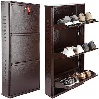 Om Woods Metal Shoe Rack