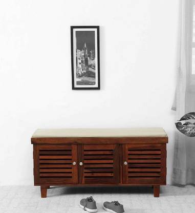 Cherry Wood Palben Solid Wood Shoe Rack