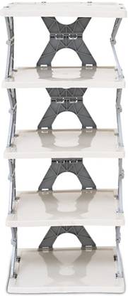 DKS Enterprises Plastic Collapsible Shoe Stand