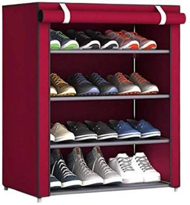 Trendyshopper Plastic Collapsible Shoe Stand