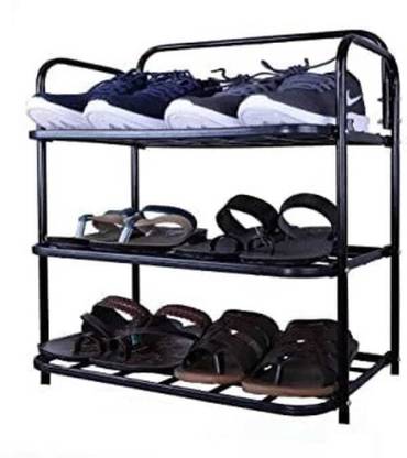 Drashti villa Shoe Stand Metal, Plastic Collapsible Shoe Stand