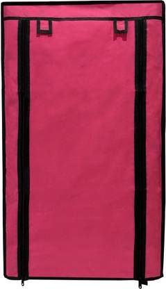 URBAN CHOICE 6 Layer Pink cover Metal Collapsible Shoe Stand