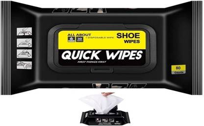 Eco-Gals Shoe Cleaner Wipes - 1 Pack of 8 - Portable Wipes Quickly Remove Dirt
