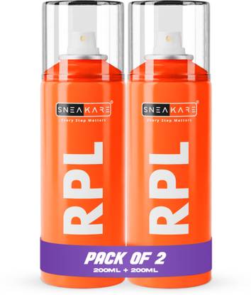 SNEAKARE Shoe Water Repellent Spray Pack of 2 (200ml) Water Proofer