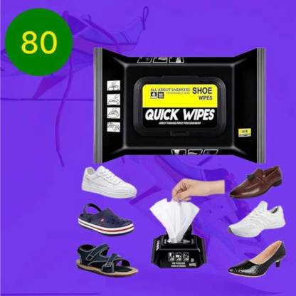 PICKSTOCK Shoe Wipes Disposable n490w Cleaner