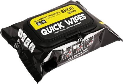 PMT ENTERPRISE Shoe Cleaner Wipes 1 Pack of 80 Portable Cleaner Wipes for Sneaker, Sports shoes Cleaner