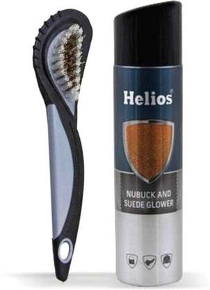 Helios SHOE ACCESSORIES KIT 1 NUBUCK SUEDE GLOWER 250ML, 1 NUBUCK SUEDE BRUSH Cleaner