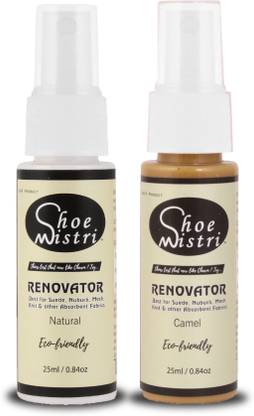 Shoe Mistri Shoe Liquid Polish (Natural & Camel, Combo Pack) Shiner