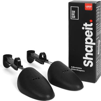 SHOEGR Shoe Tree | Plastic Shoe Shaper for both Men | Adjustable Shoes Trees (Pack-1) Shoe Tree