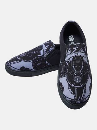 The Souled Store Iron Man: Suit Up Slip On Sneakers For Men