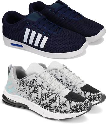 Sporter Men Brown Trakking And Casual Shoes Pack Of 2 Sneakers For Men