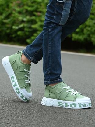 Knoos Jeans Sneakers For Men