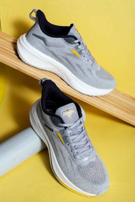 Abros NANDO ETPU Athleisure Cultured Round-Toe Shape & Hyperbeads Technology Walking Shoes For Men