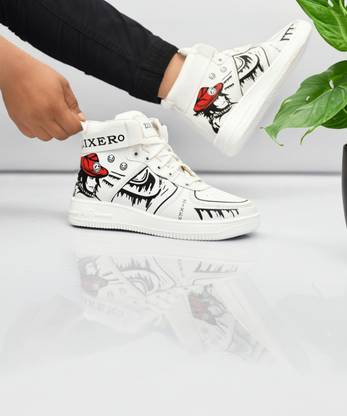 Zixer Alpha Korean High Tops Funky Sneakers Shoes/Trendy Chunky Dancing Sneakers Shoes High Tops For Men