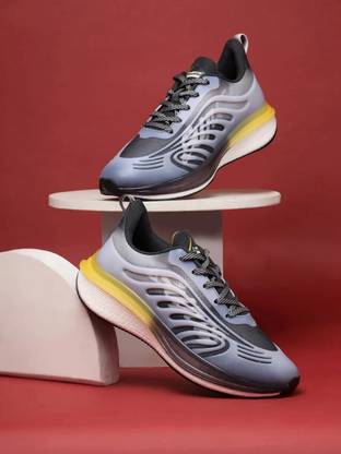 Abros VIGOR Athleisure Cultured Round-Toe Shape & Hyperfuse Technology Running Shoes For Men