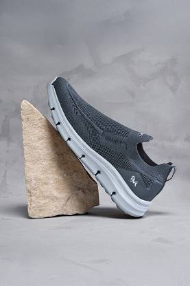 Neemans Breathe Ease Slipons Walking Shoes For Men