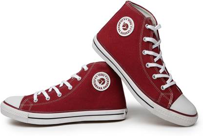 YUKI Casual Sneakers Canvas High Top Boots For Girls & Boys Unisex Sneakers Canvas Shoes For Women