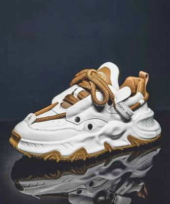 FREEMO Chunky & Fashionable Sneaker | Running Shoes with Rubber Outsole Running Shoes For Men