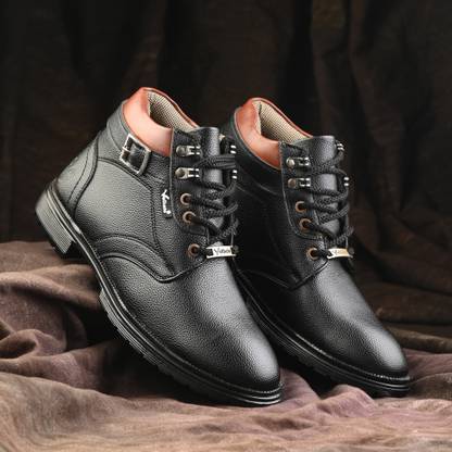 Vellinto Vellinto PREDATOR Men's Casual Outdoor Synthetic Leather Boots For Men