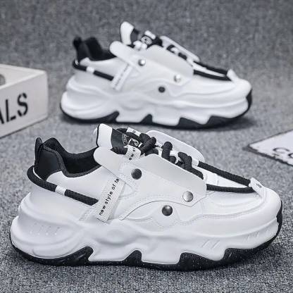 Layasa Men's Fashion Style Walking Lace-Up Outdoor Sneakers For Men