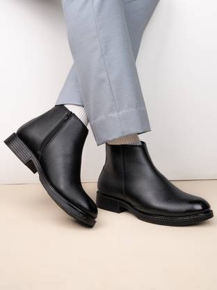 Roadster Roadster Men Black Chelsea Boots Boots For Men