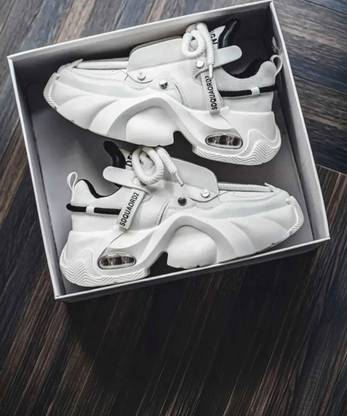 LAXYASH WHITE SHOES PREMIUM QUALITY SNEAKERS Sneakers For Men