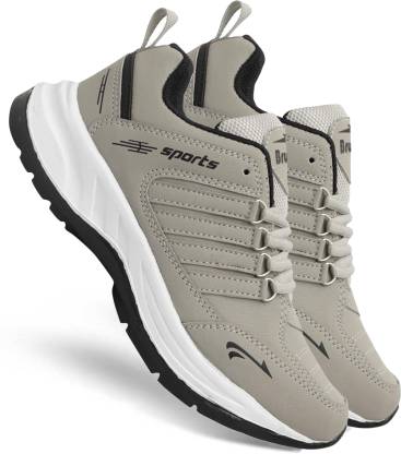 [Sizes ] BRUTON Lite Sports Shoes Running Shoes For Men  (Grey)