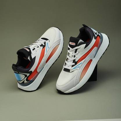 CAMPUS VITALITY Men's Casual Shoes | Ultra-Comfy Bubble Yoga Max Insole | Lace-Up Sneakers For Men