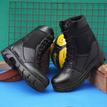 SKYPHER Men’s Stylish Leather Boots Boots For Men