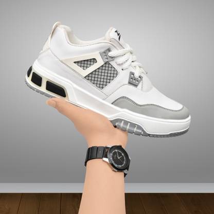 Zixer Jorden 4 Sneakers Casual Shoes For Men||Boys Stylish chunky sneaker for men For Men