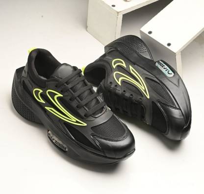 Aadwin GREEN HIGH PREMIUM QUALITY Running Shoes For Men