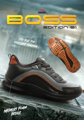 asian Sneakers,Sports,Training,Gym,Walking,Stylish BOSS-01 Running Shoes For Men