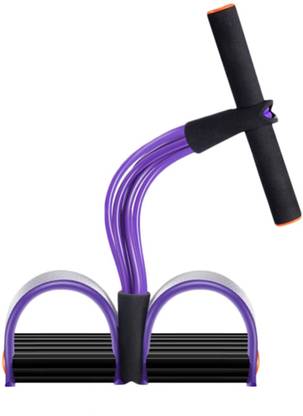 DECOBELL Fitness Resistance Bands 4 Resistance Elastic Pull Ropes Exerciser Ab Exerciser