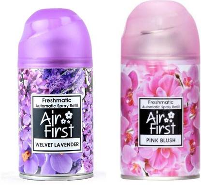 Air first Lavender, Rose Refill Lavender Blush Pink automatic refill combo