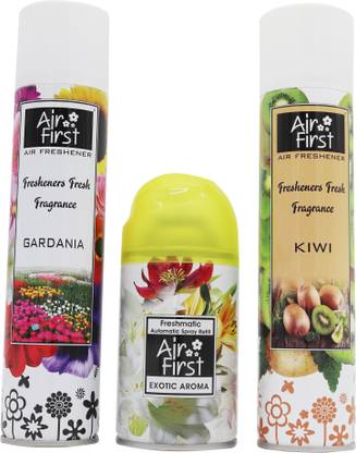 Air first GARDANIA, EXOTIC AROMA, KIWI Spray AF-G+EA+K-1