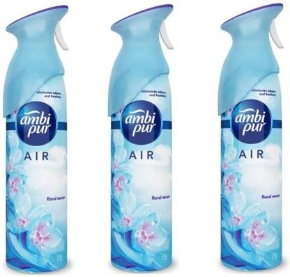 Ambipur Floral Spray Floral Escape Air Freshner - 3Pcs 1215
