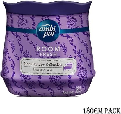 Ambipur Lavender Car Freshener Spray Room Fresh Moodtherapy Relax&unwind 180gm Pk*1