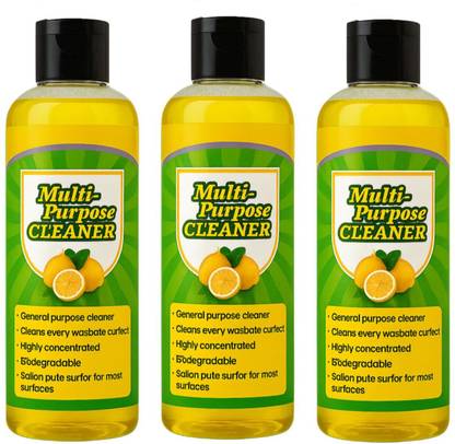VisioneX Lemon Scented Multifunctional Cleaner Heavy Duty & Concentrated Surface Cleaner