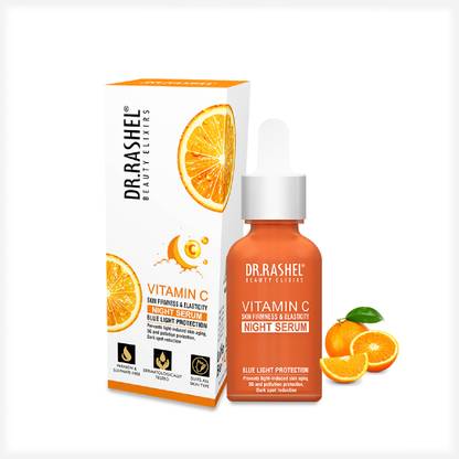 DR.RASHEL VITAMIN C NIGHT FACE SERUM BRIGHTENING & ANTI-AGING