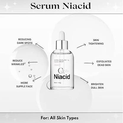 The Nile Niacid Face Serum - Skin Brightening Serum , Anti-Aging, Skin Repair Etc.