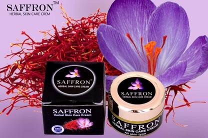 Saffron Herbal skin care cream for anti aging age mirecle skin brighting