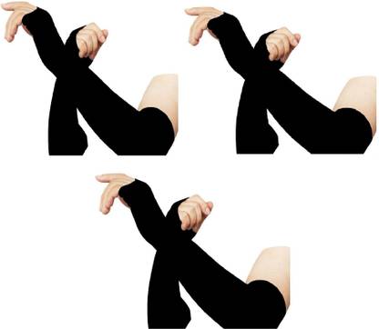 NJ FITTO black arm summer sports sleeve Cycling Gloves