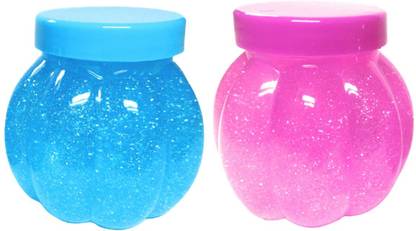 INNOVATIVE PRODUCTS Small Matki Crystal Slime for Kids with Good Fragrance (Pack of 6)(Random Color) Multicolor Putty Toy